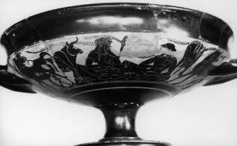 CUP C (ATHENIAN, BLACK-FIGURE)