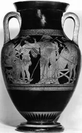 AMPHORA, BELLY, TYPE A (ATHENIAN, RED-FIGURE)