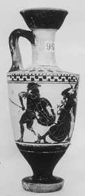 LEKYTHOS (ATHENIAN, BLACK-FIGURE)