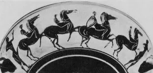 CUP C (ATHENIAN, BLACK-FIGURE)