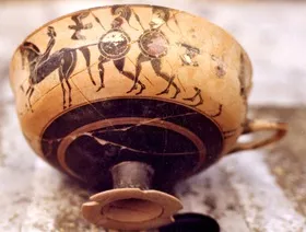 CUP, SIANA (ATHENIAN, BLACK-FIGURE)
