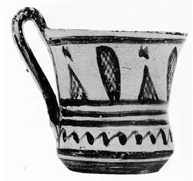TANKARD (ATHENIAN GEOMETRIC)