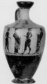 LEKYTHOS (ATHENIAN, BLACK-FIGURE)