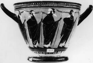 SKYPHOS (ATHENIAN, BLACK-FIGURE)