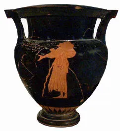 KRATER, COLUMN (ATHENIAN, RED-FIGURE)