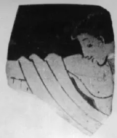 CUP, FRAGMENT (ATHENIAN, RED-FIGURE)