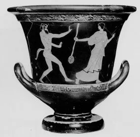 KRATER, CALYX (ATHENIAN, RED-FIGURE)