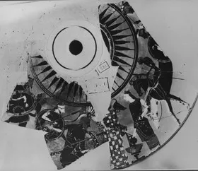 LEKANIS LID, FRAGMENTS (ATHENIAN, BLACK-FIGURE)