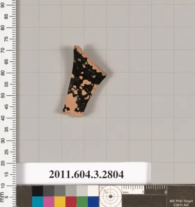 Terracotta fragment of an olpe (jug)