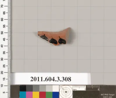 Terracotta fragment of a neck-amphora (jar)