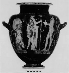 STAMNOS (ATHENIAN, RED-FIGURE)