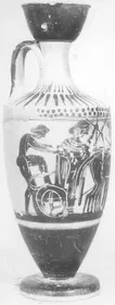 LEKYTHOS (ATHENIAN, BLACK-FIGURE)