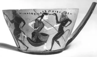 KYATHOS (ATHENIAN, BLACK-FIGURE)