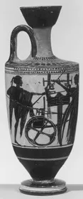 LEKYTHOS (ATHENIAN, BLACK-FIGURE)
