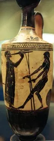 LEKYTHOS (ATHENIAN, BLACK-FIGURE)