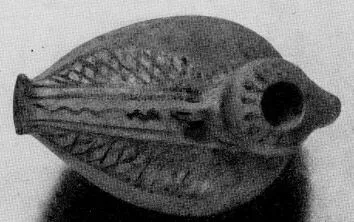 FIGURE VASE (EAST GREEK)