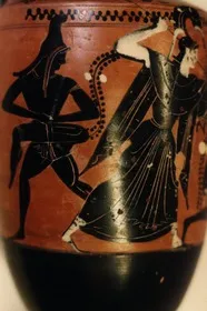LEKYTHOS (ATHENIAN, BLACK-FIGURE)