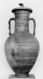 AMPHORA, NECK (ATHENIAN GEOMETRIC)