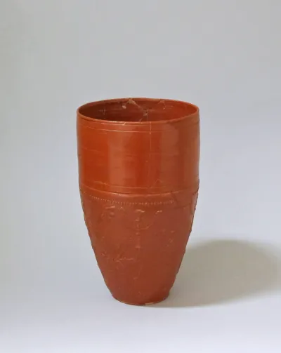 Terracotta beaker