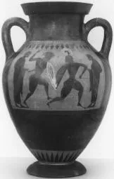 AMPHORA, BELLY, TYPE B (ATHENIAN, BLACK-FIGURE)