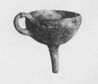 FUNNEL (CYPRIOT, BRONZE AGE, RED POLISHED WARE)