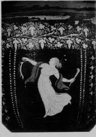 KRATER, BELL (SOUTH ITALIAN, GNATHIAN, BLACK GLAZE)