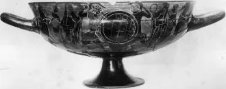 CUP, SIANA (ATHENIAN, BLACK-FIGURE)