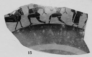 CUP, LITTLE MASTER BAND, FRAGMENT (ATHENIAN, BLACK-FIGURE)