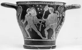 SKYPHOS (ATHENIAN, RED-FIGURE)