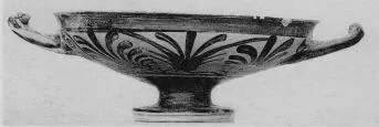 CUP (BOEOTIAN, BLACK-FIGURE)