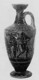LEKYTHOS (ATHENIAN, BLACK-FIGURE)