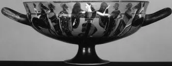 CUP, SIANA (ATHENIAN, BLACK-FIGURE)