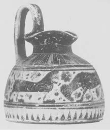 OINOCHOE (CORINTHIAN, BLACK-FIGURE)