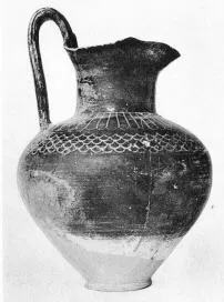 OINOCHOE (PROTOCORINTHIAN, TRANSITIONAL, BLACK-FIGURE)