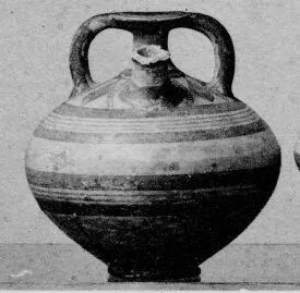 STIRRUP JAR (MYCENEAN)
