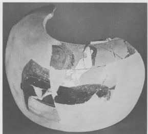 AMPHORA, BELLY, FRAGMENTS (EAST GREEK, CLAZOMENIAN, BLACK-FIGURE)