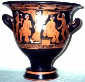 KRATER, BELL (ATHENIAN, RED-FIGURE)