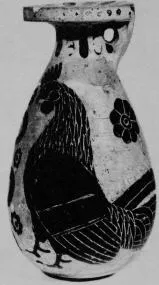 ALABASTRON (CORINTHIAN, BLACK-FIGURE)