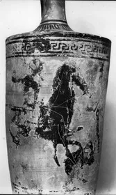 LEKYTHOS (ATHENIAN, BLACK-FIGURE)