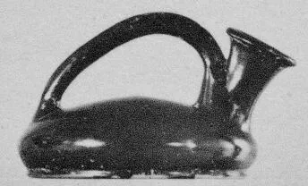 ASKOS (ATHENIAN, BLACK GLAZE)