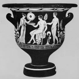 KRATER, BELL (SOUTH ITALIAN, APULIAN, RED-FIGURE)