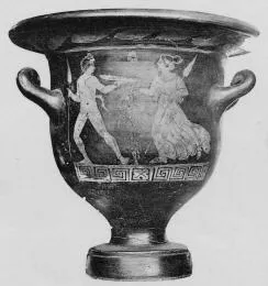 KRATER, BELL (SOUTH ITALIAN, APULIAN, RED-FIGURE)