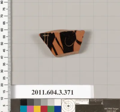 Terracotta fragment of a neck-amphora (jar)