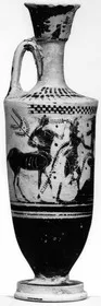 LEKYTHOS (ATHENIAN, BLACK-FIGURE)