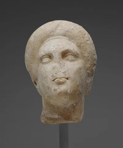 Head of a Woman from a Grave Naiskos