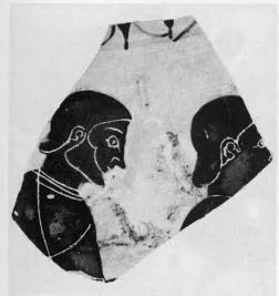 AMPHORA, BELLY, FRAGMENT (ATHENIAN, BLACK-FIGURE)