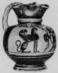 OINOCHOE (CORINTHIAN, BLACK-FIGURE)