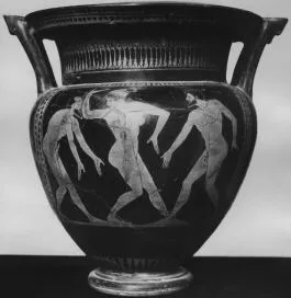 KRATER, COLUMN (ATHENIAN, RED-FIGURE)