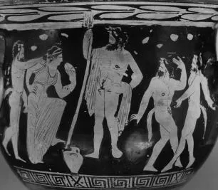 KRATER, BELL (ATHENIAN, RED-FIGURE)