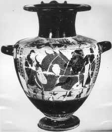 HYDRIA (ATHENIAN, BLACK-FIGURE)